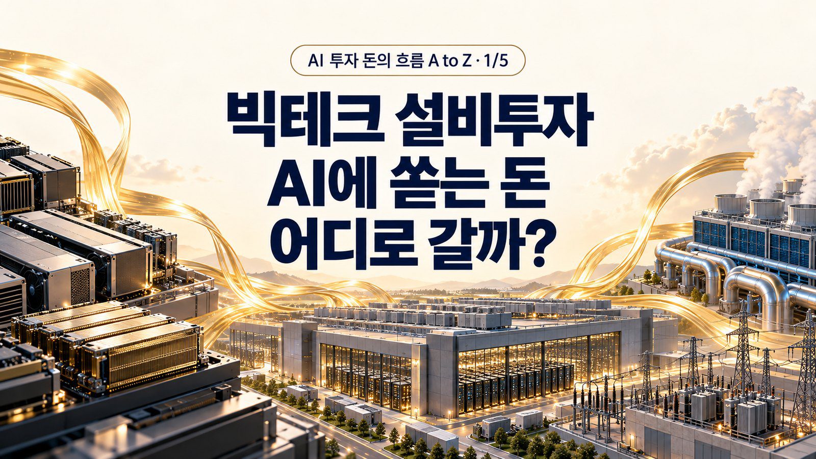 빅테크 설비투자 7,000억 달러: AI에 쏟아붓는 돈은 어디로 흘러갈까