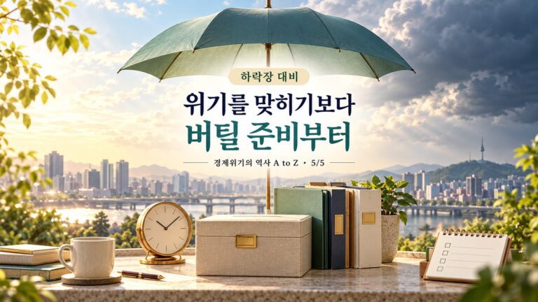 하락장 대비 체크리스트: 코로나 폭락·2022 하락장·2026년 지금에서 배우기