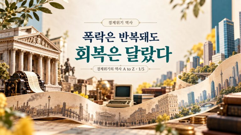 경제위기 역사 연표: 1929 대공황부터 2026년까지, 폭락과 회복 한눈에