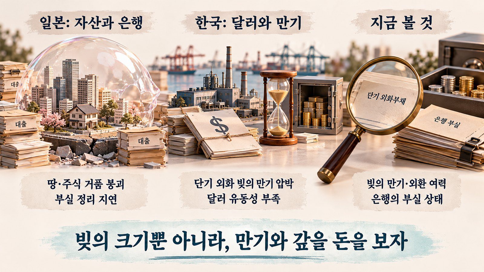 IMF 외환위기와 일본 버블 붕괴: 아시아를 흔든 두 번의 위기와 교훈 한눈에 정리
